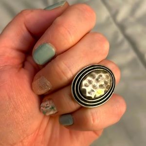 Silpada (?), ring size 7, good condition, silver